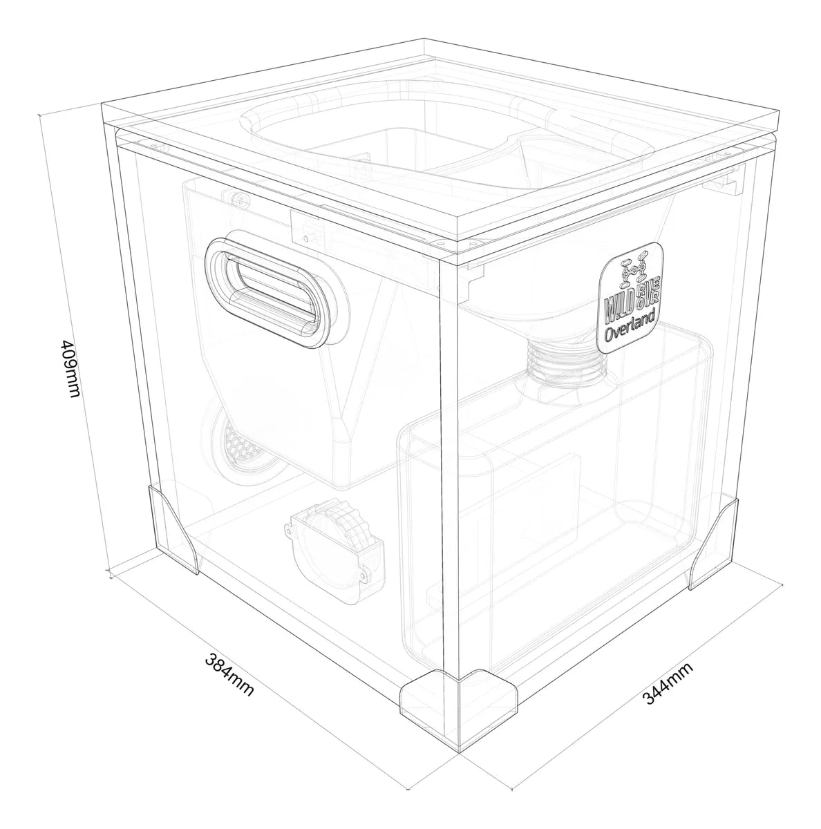 Baño Seco Portátil para Camping, Campers y Motorhomes – Wild Rover