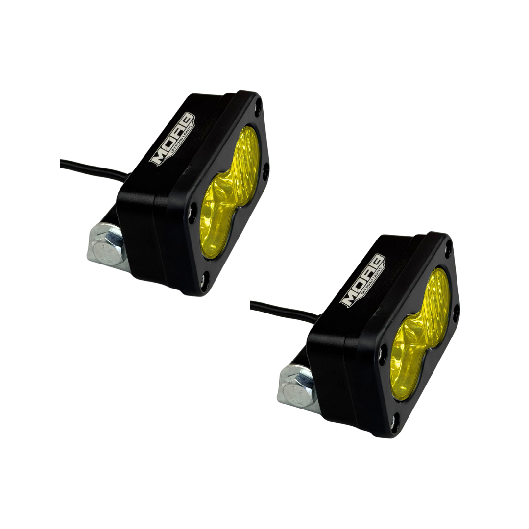 Par focos LED 20W rectangular ambar – Moab