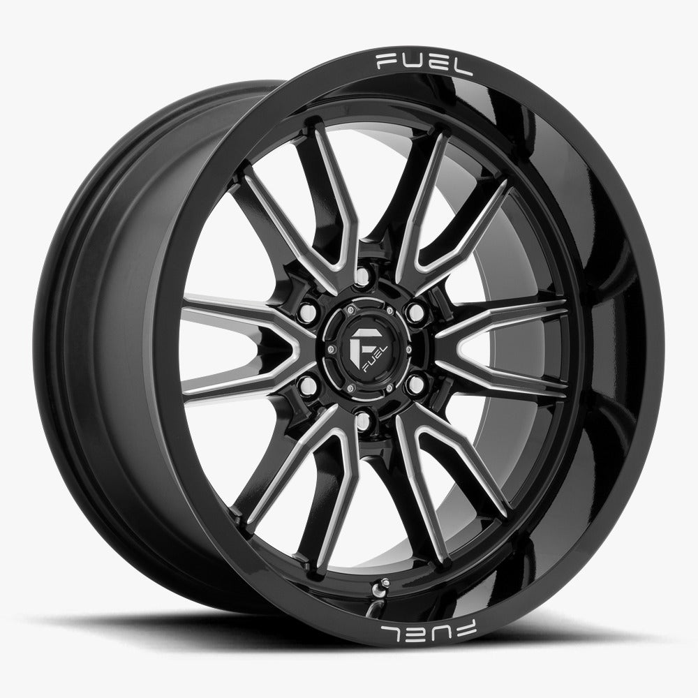 Llanta Clash 6 Gloss Black Milled 6x135 R17 Offset -12 mm – Fuel Off-Road