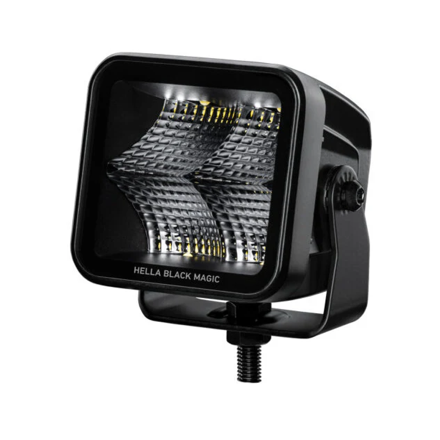 Faro LED 3.2" y 3.000 lm Flood Beam de Línea Black Magic – Hella