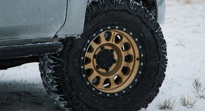 Method 315 Gold & Black Lip 17x8.5 6x139