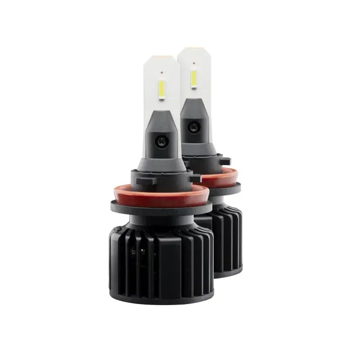 Par de Ampolletas LED H8/H9/H11/H16 12/24 V 15/18 W 6.0 K Standard – Hella