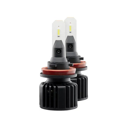 Par de Ampolletas LED H8/H9/H11/H16 12/24 V 15/18 W 6.0 K Standard – Hella