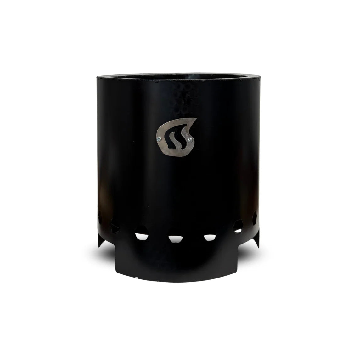 Brasero sin Humo de Acero Mediano (30 cm) Color Negro - Humos
