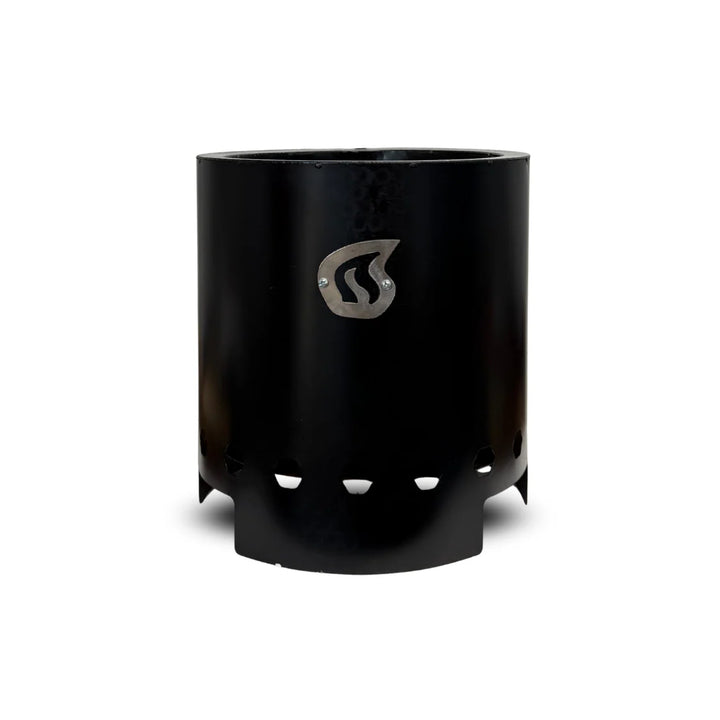 Brasero sin Humo de Acero Mediano (30 cm) Color Negro - Humos