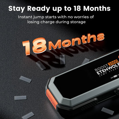 Partidor de Batería Portátil y Powerbank Helios J1 (2000A) – Etenwolf