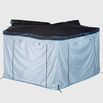 Toldo 270 Grados con Cobertura de 11 mt² + Cierre Perimetral sin Piso – AndesRacks