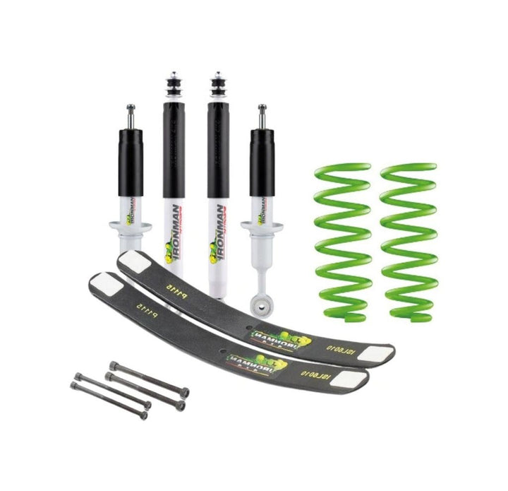 Kit de Suspensión Delantera Nitro Gas con Add-a-Leaf para Isuzu D-Max 2025+ – Ironman 4x4