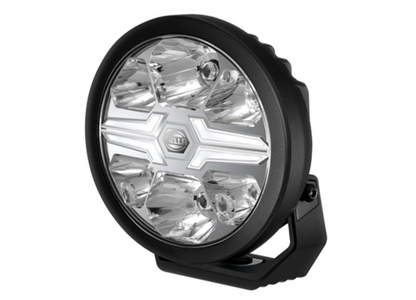Hella BLADE Redondo 7″ Negro – Ambar /Blanco