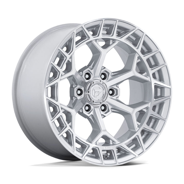 Llanta Charger Gloss Silver Con Machined Face 6x139.7 R17 Offset -12 mm – Fuel Off-Road