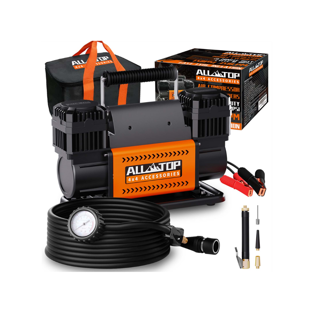 Compresor De Aire Doble Pistón 12V Alto Flujo De 300 (L/min) – ALL-TOP