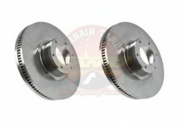 Par de Discos de Freno Delanteros Toyota Hilux 2016-2024 - Terrain Tamer