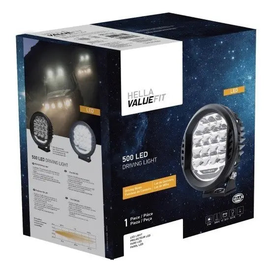 Faro 500 LED y 2.100 lm Línea Value Fit – Hella