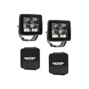 Faros LED 3", de 40W y 4.400 lm Spot Beam. Incluye tapas negras – Moab