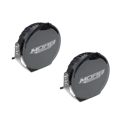 Par de focos LED MOAB 6.5" 75W. Incluye tapas protectoras negras. Incluye ramal completo.