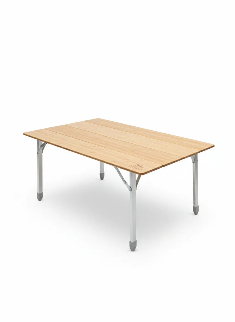 Mesa de Camping de Madera Ajustable – Tribu
