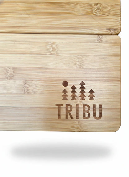 Mesa de Camping de Madera Ajustable – Tribu