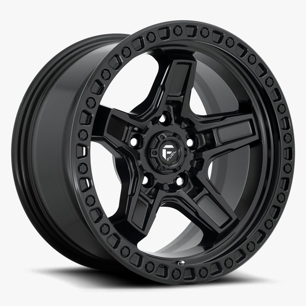 Llanta Kicker Matte Black 5x127 R17 Offset -12 mm – Fuel Off-Road