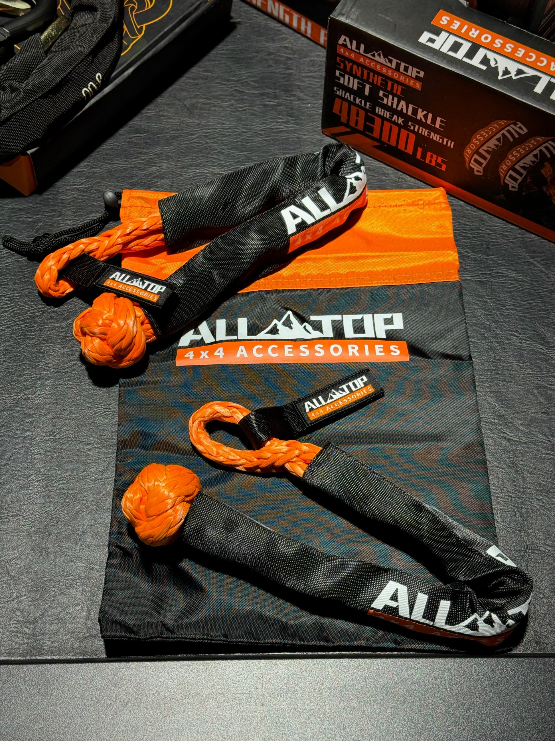 Grilletes Sintéticos 1/2" x 22" Ultra Resistentes de 21.909 kg – ALL-TOP