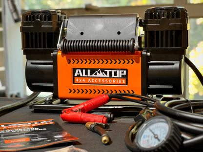 Compresor De Aire Doble Pistón 12V Alto Flujo De 300 (L/min) – ALL-TOP