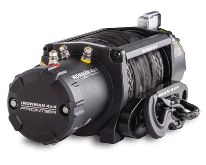 Winche Frontier 12.000 lb con Piola Sintética – Ironman 4x4