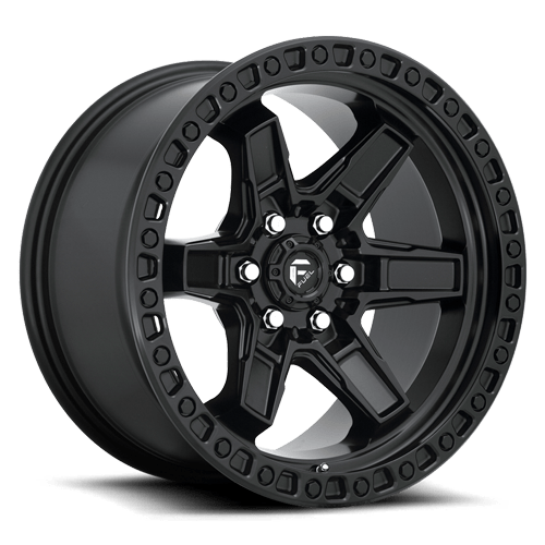 Llanta Kicker Matte Black 6x114.3 R17 Offset +12 mm – Fuel Off-Road