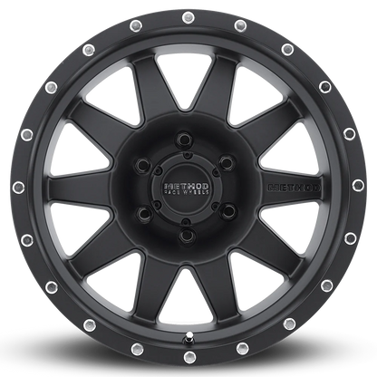 Llanta 301 Matte Black 5x139.7 R15 Offset -6 mm – Method Race Wheels