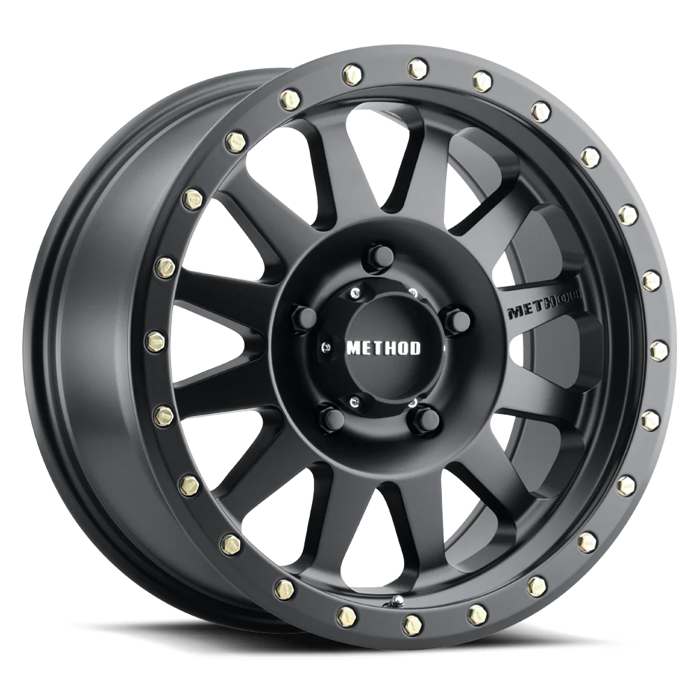 Llanta 304 Matte Black 6x139.7 R20 Offset -18 mm – Method Race Wheels