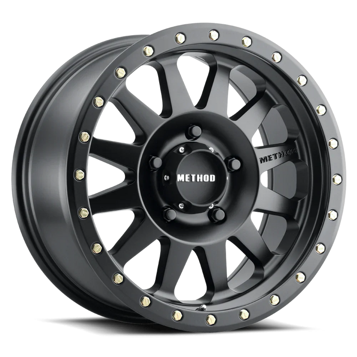 Llanta 304 Matte Black 6x139.7 R20 Offset -18 mm – Method Race Wheels