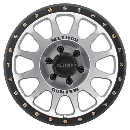 Llanta 305 Machined Black Lip 6x139.7 R18 Offset -12 mm – Method Race Wheels