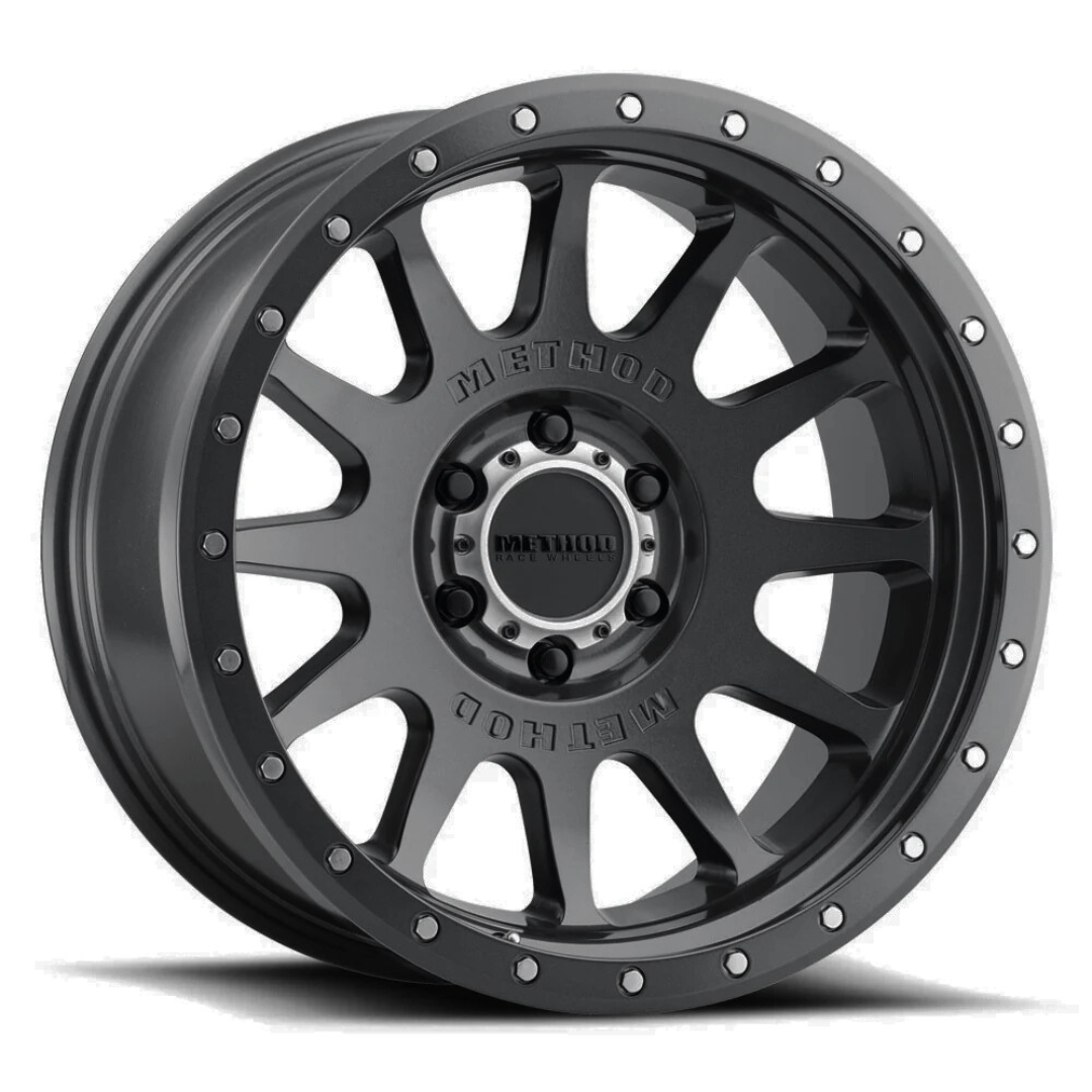 Llanta 605 Matte Black 6x135 R20 Offset -12 mm – Method Race Wheels