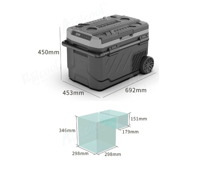 Refrigerador Portátil / Freezer Alpicool de 40 o 50 L – Alpicool