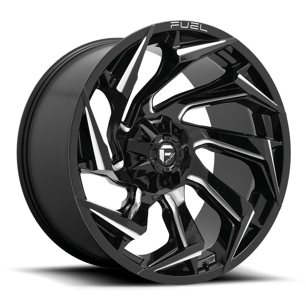 Llanta Reaction Gloss Black Milled 6x135/6x139.7 R20 Offset +1 mm – Fuel Off-Road
