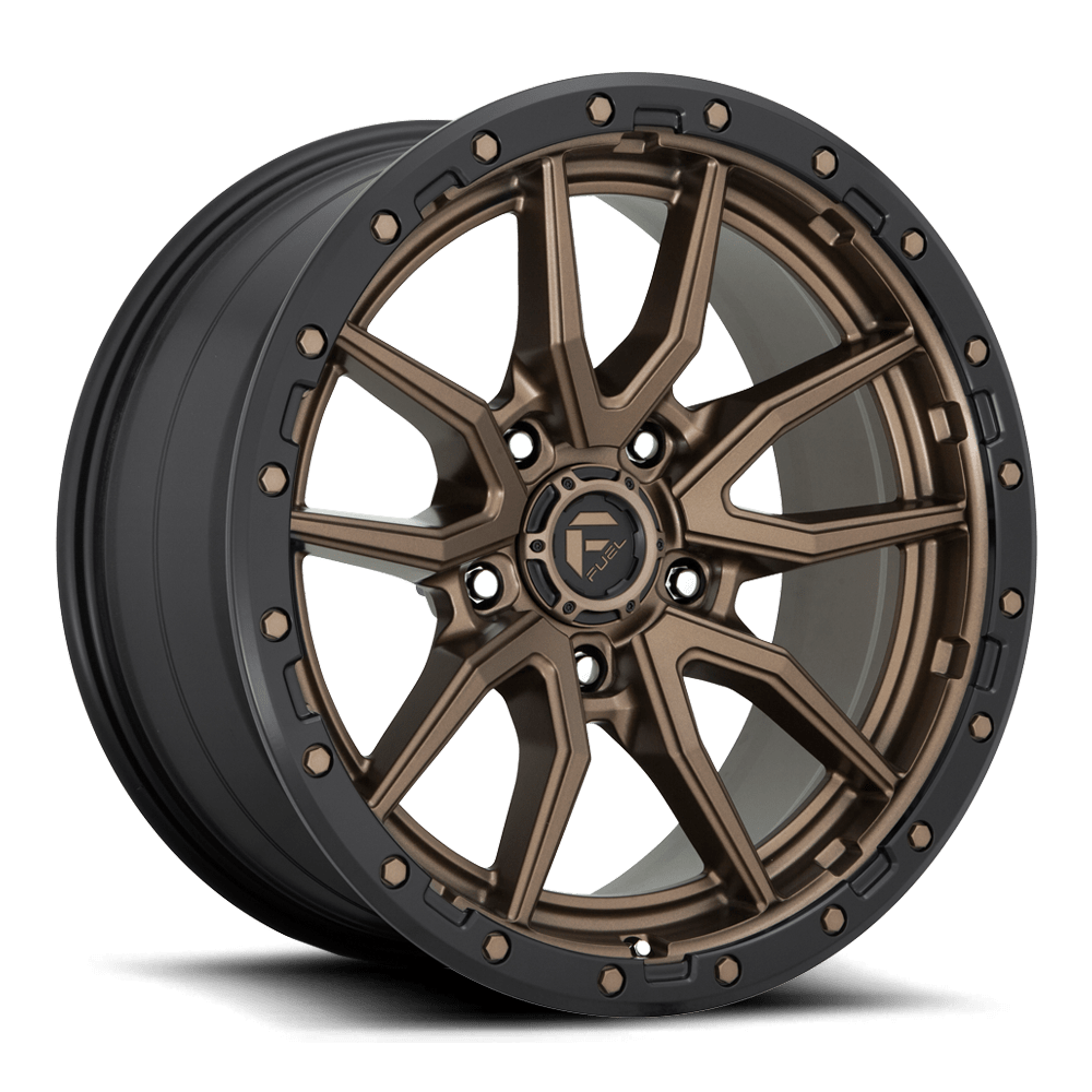 Llanta Rebel Matte Bronze Black Lip 5x127 R17 Offset -12 mm – Fuel Off-Road