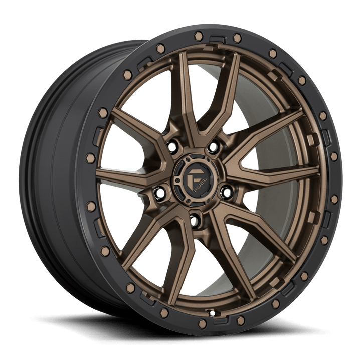 Llanta Rebel Matte Bronze Black Lip 5x127 R17 Offset -12 mm – Fuel Off-Road