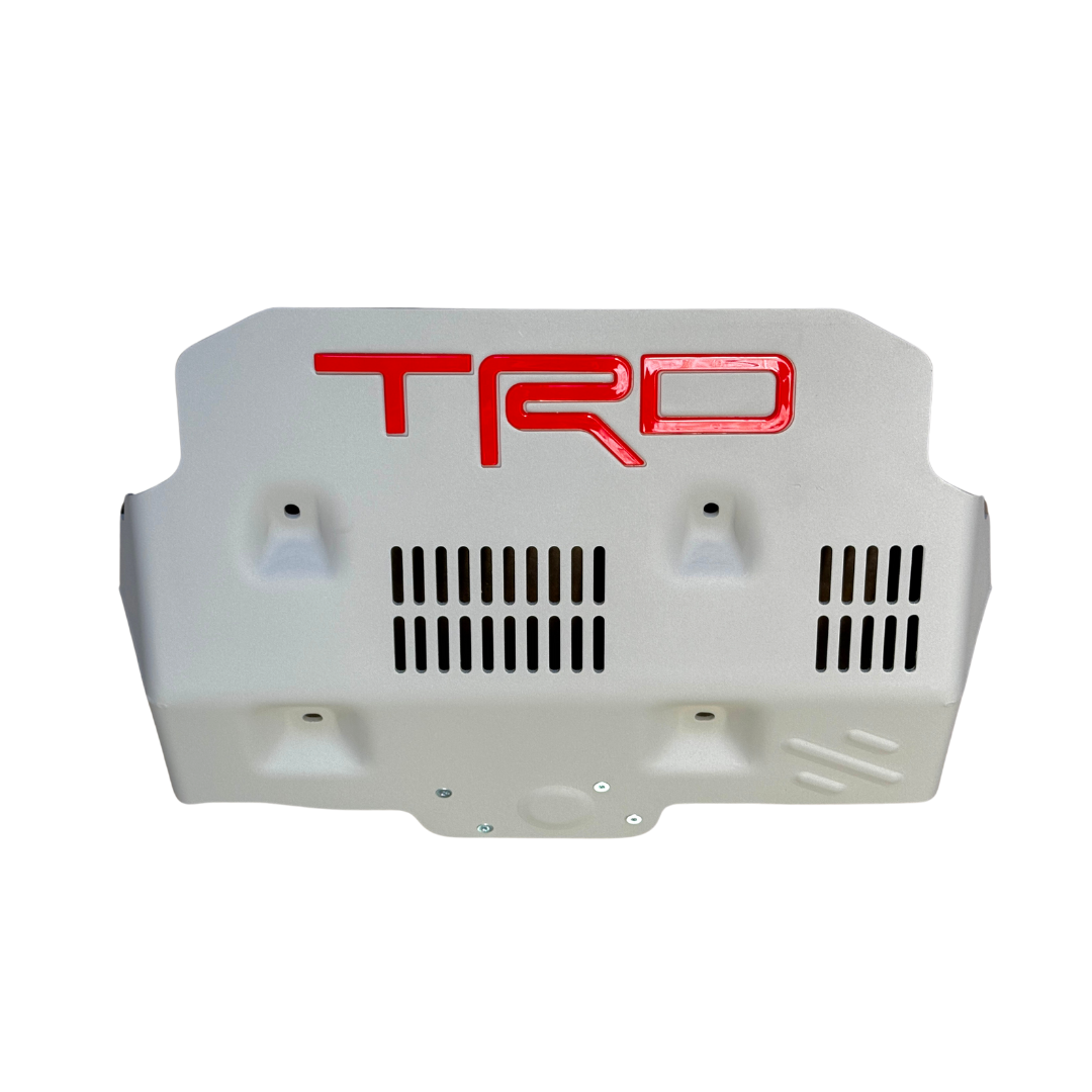 Skid plate protector inferior tipo TRD, color gris. – Moab