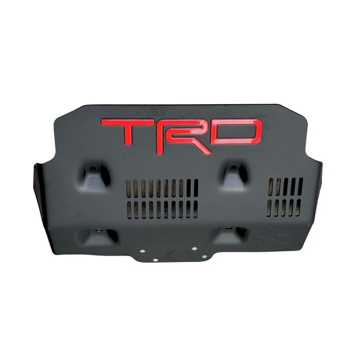 Skid plate protector inferior tipo TRD, color negro. – Moab