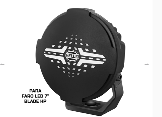 Cubierta Hella BLADE Redondo 7″