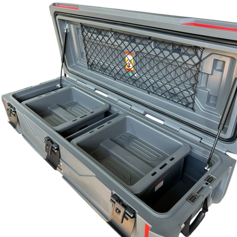 Tool box rotomoldeada TH 110 lt con bombines hidraulicos | Volcano