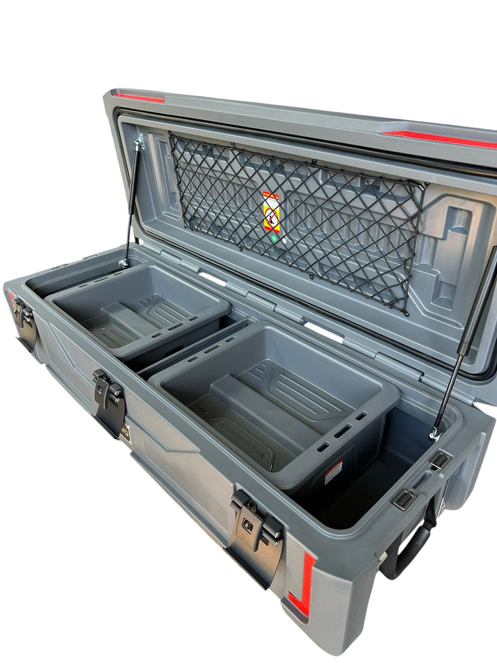 Tool box rotomoldeada TH 110 lt con bombines hidráulicos – Volcano