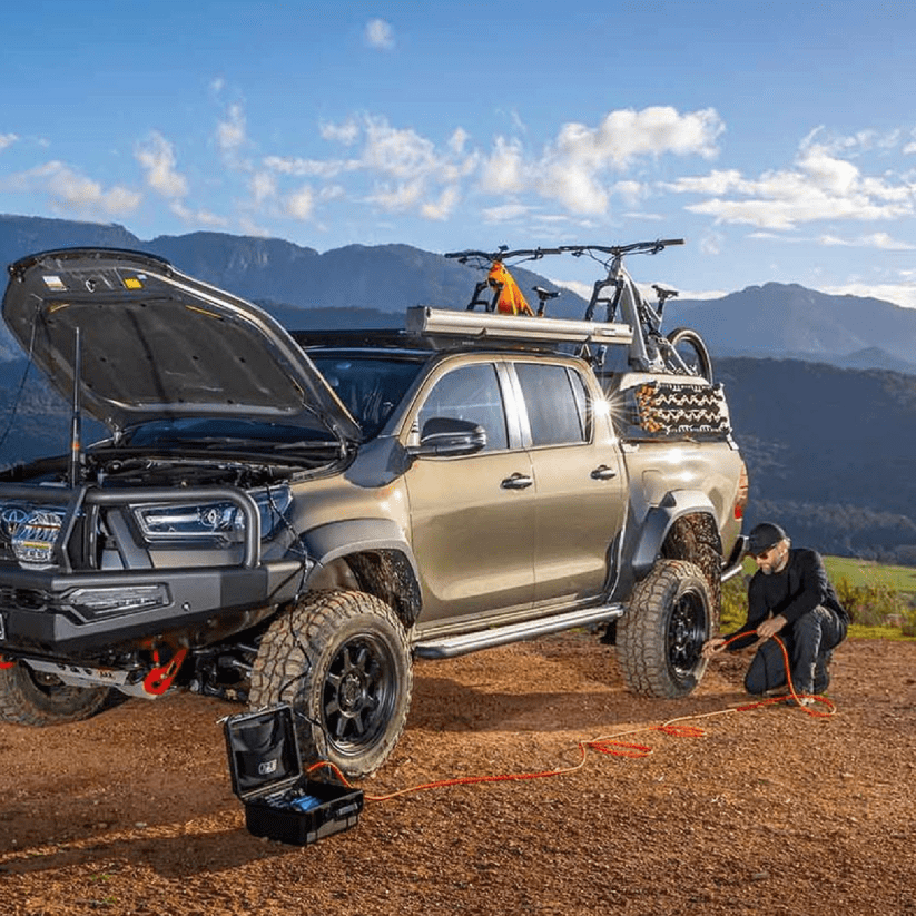 Compresor de Aire Portátil 12V de 1 Pistón en Maleta – ARB