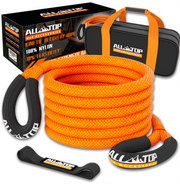 Cuerda de Recuperación Cinética 6 m x 25 mm (14.000 kg) con Elasticidad 30% – ALL-TOP