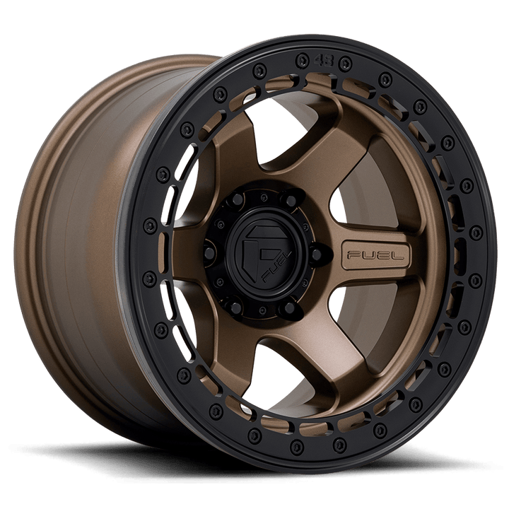 Llanta Block Matte Bronze Black Lip 6x139.7 R17 Offset -12 mm – Fuel Off-Road