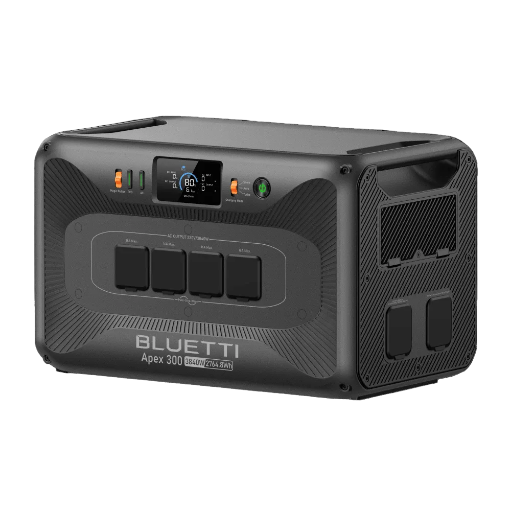 Estación de Energía Portátil APEX 300 3800W 2760Wh – Bluetti
