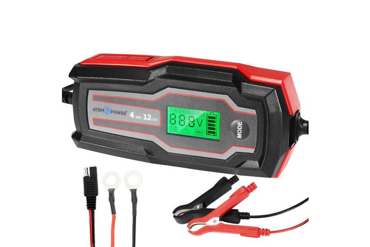 Cargador de Bateria Inteligente 4A 12V | Atempower