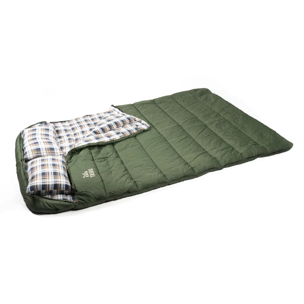 Saco de Dormir Doble + 2 Almohadas modelo Orca – TRIBU