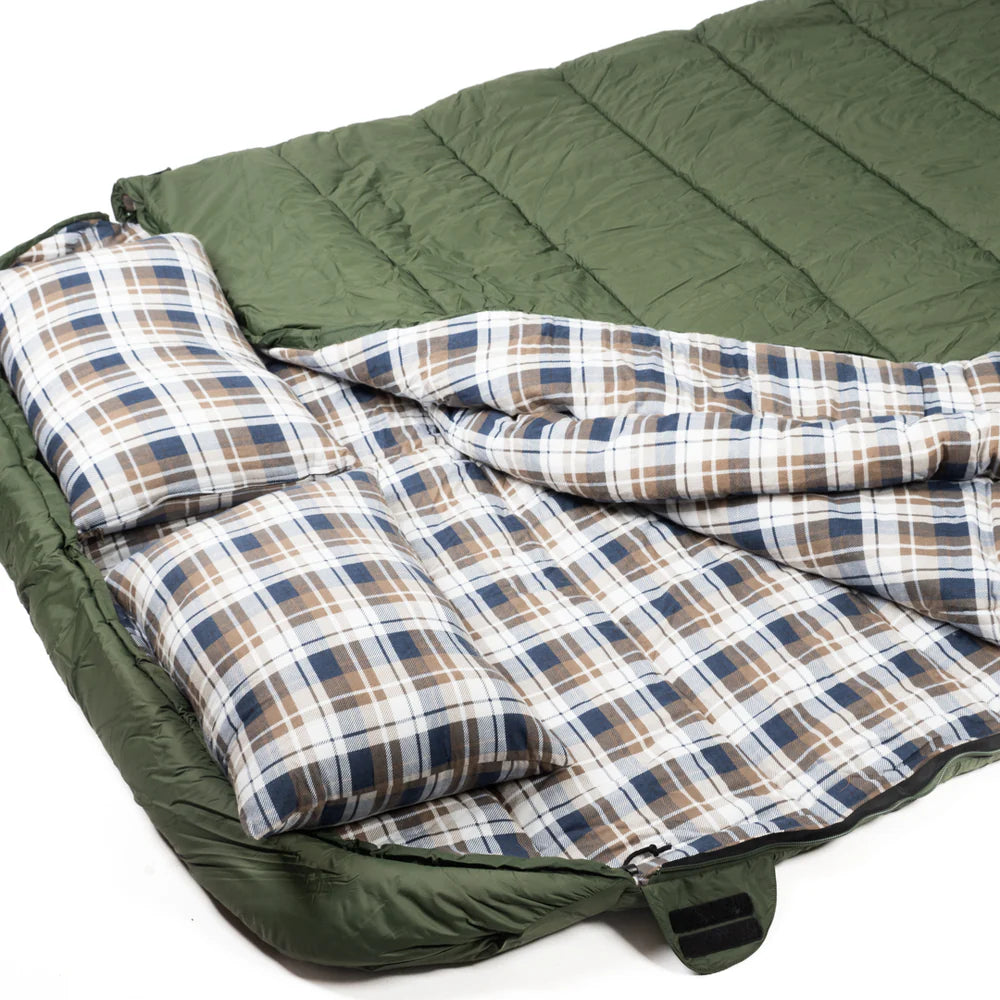 Saco de Dormir Doble + 2 Almohadas modelo Orca – TRIBU