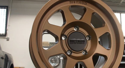 Llanta 701 Bronze Beadgrip 6x139.7 R17 Offset -12 mm – Method Race Wheels