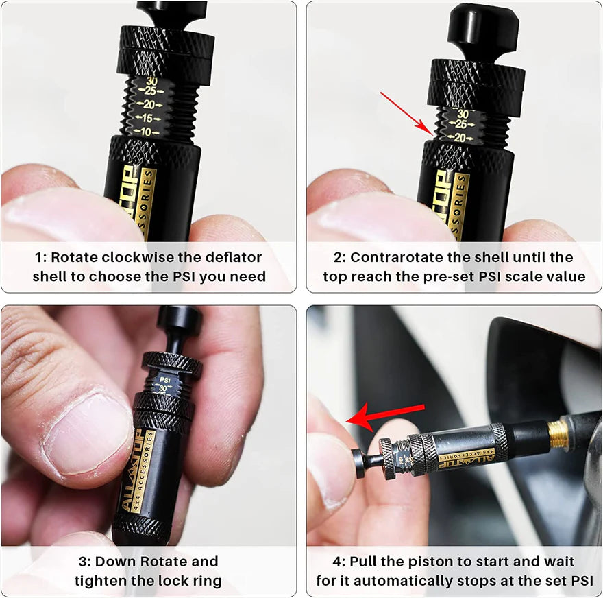 Kit de Desinflado Automático de Neumáticos 10-30 PSI – ALL-TOP