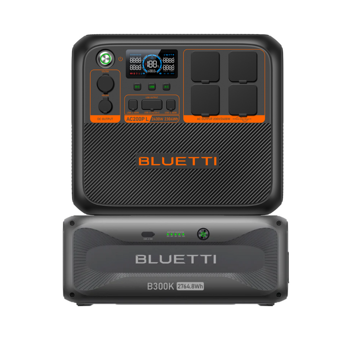Estación Energía AC200PL + Batería B300K - 2400W - 5008WH – Bluetti